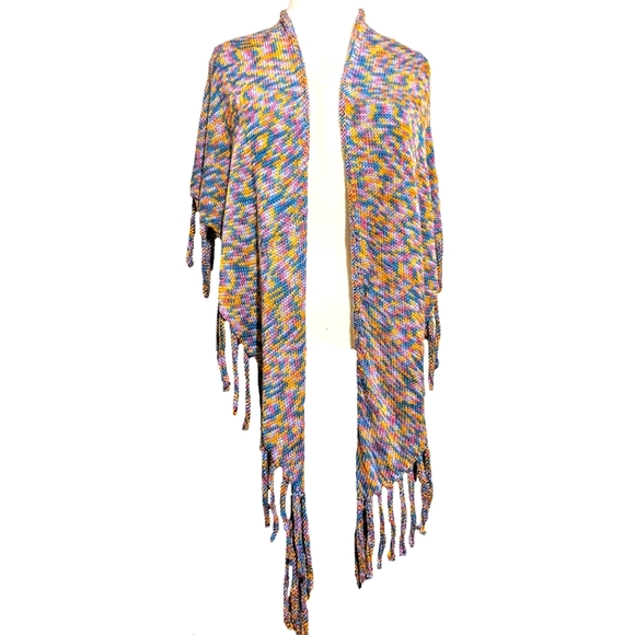 Accessories - PPU Fringed cardigan (one size fits all)